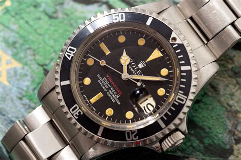 rolex submariner 1680 vintage red|rolex red submariner 1680 price.